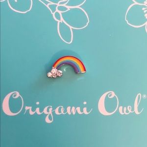 Origami Owl Rainbow charm